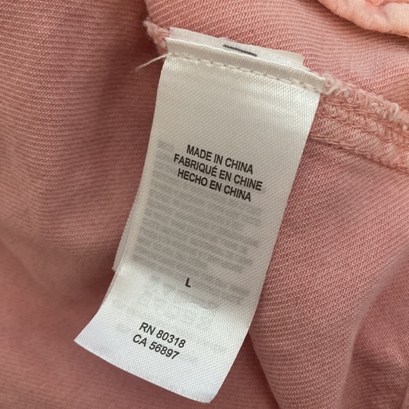 Women's NWT Lucky Brand Under A Cloud Cropped Jacket Pink Large w/Removable Hood - Picture 7 of 15